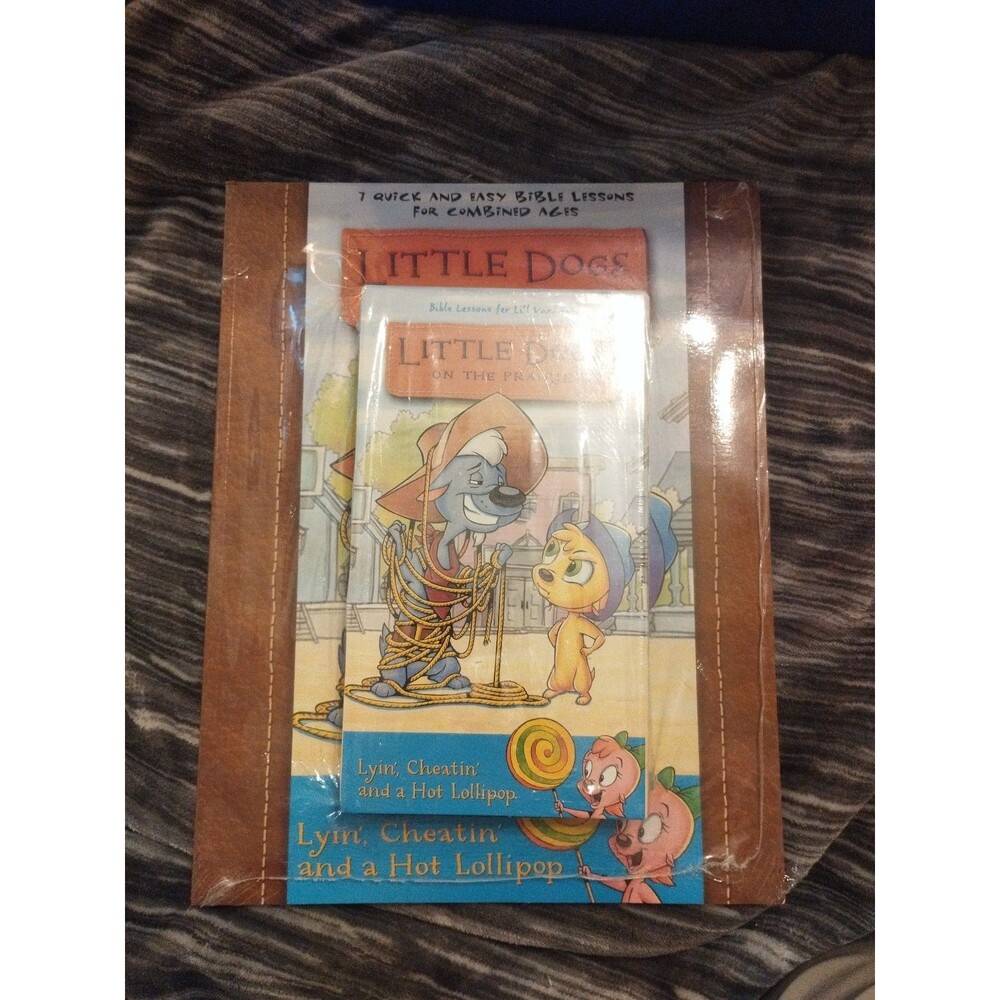 Little Dogs on the Prairie VHS Lyin, Cheatin, and a Hot Lollipop - Book & VHS